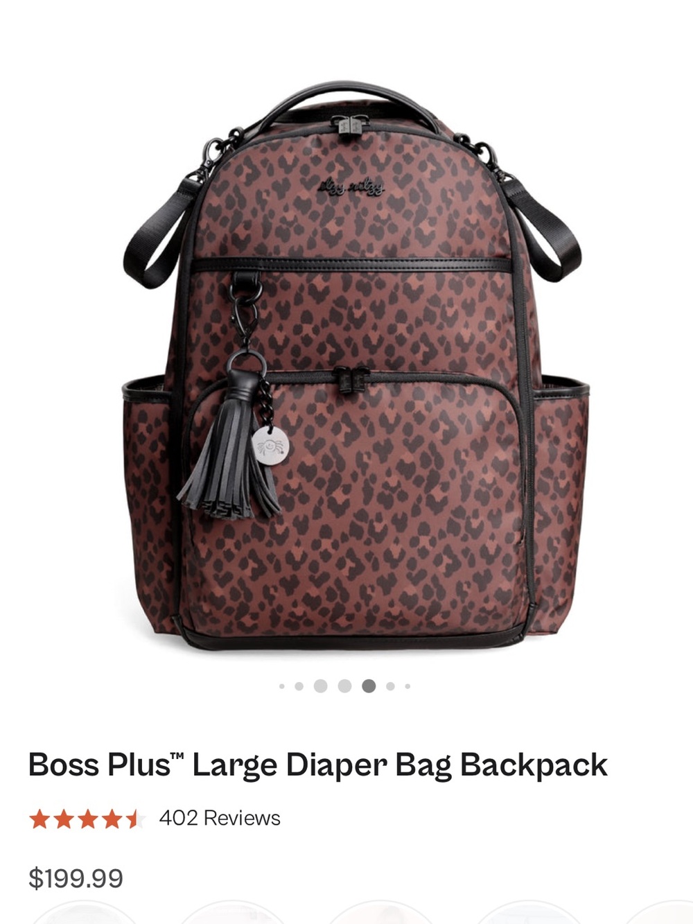 Itzy Boss Plus Diaper Bag